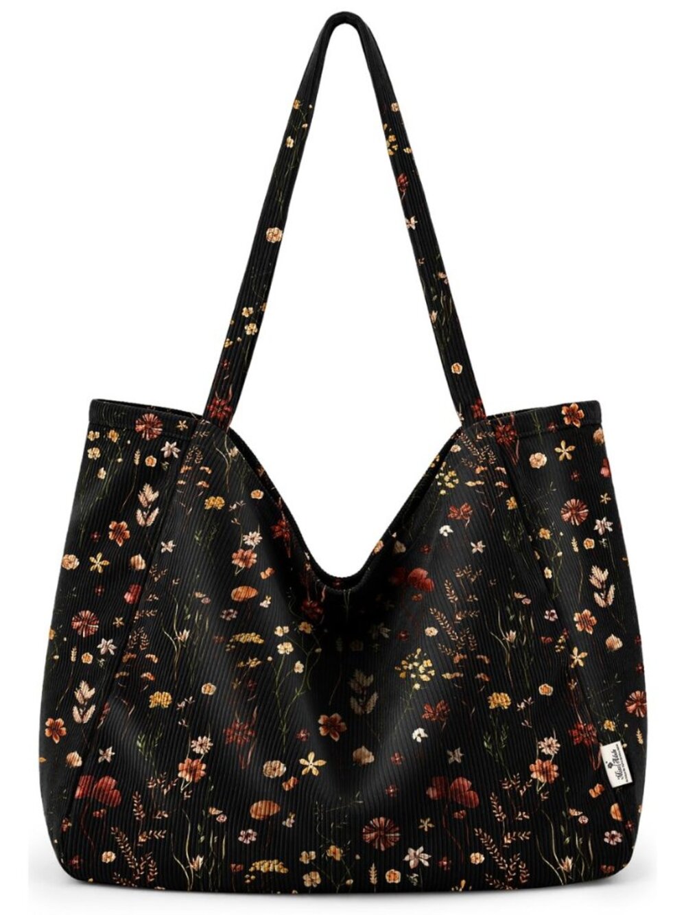 Corduroy Hobo Bags for Women, Large Slouchy Shoulder Bag, Bohemian Everyday Tote
